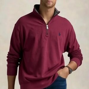 RALPH LAUREN Quarter Zip Sweater